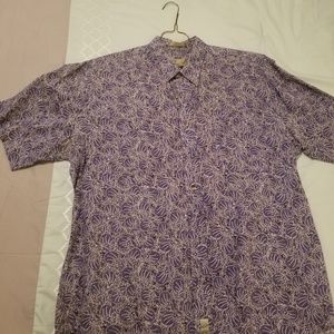 Men's short sleeve button shirt